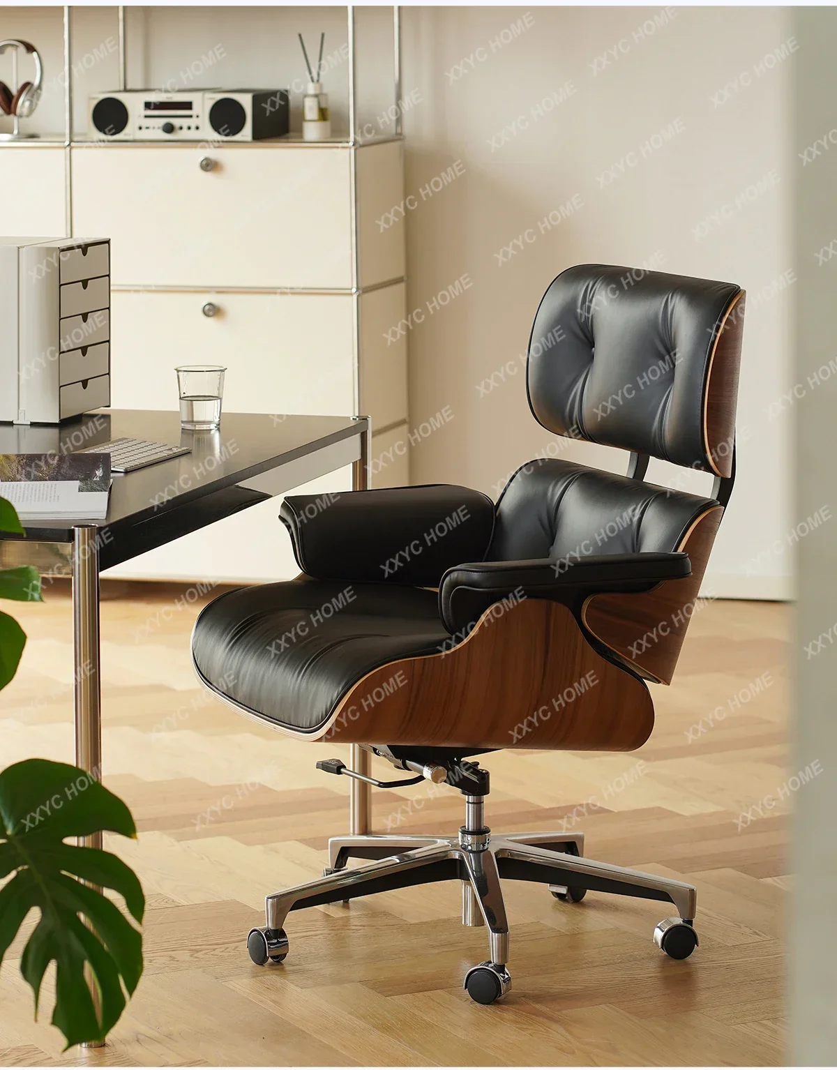 

Computer Chair Home Comfort Ergonomic Office Chair Rotating Lifting Backrest Chair