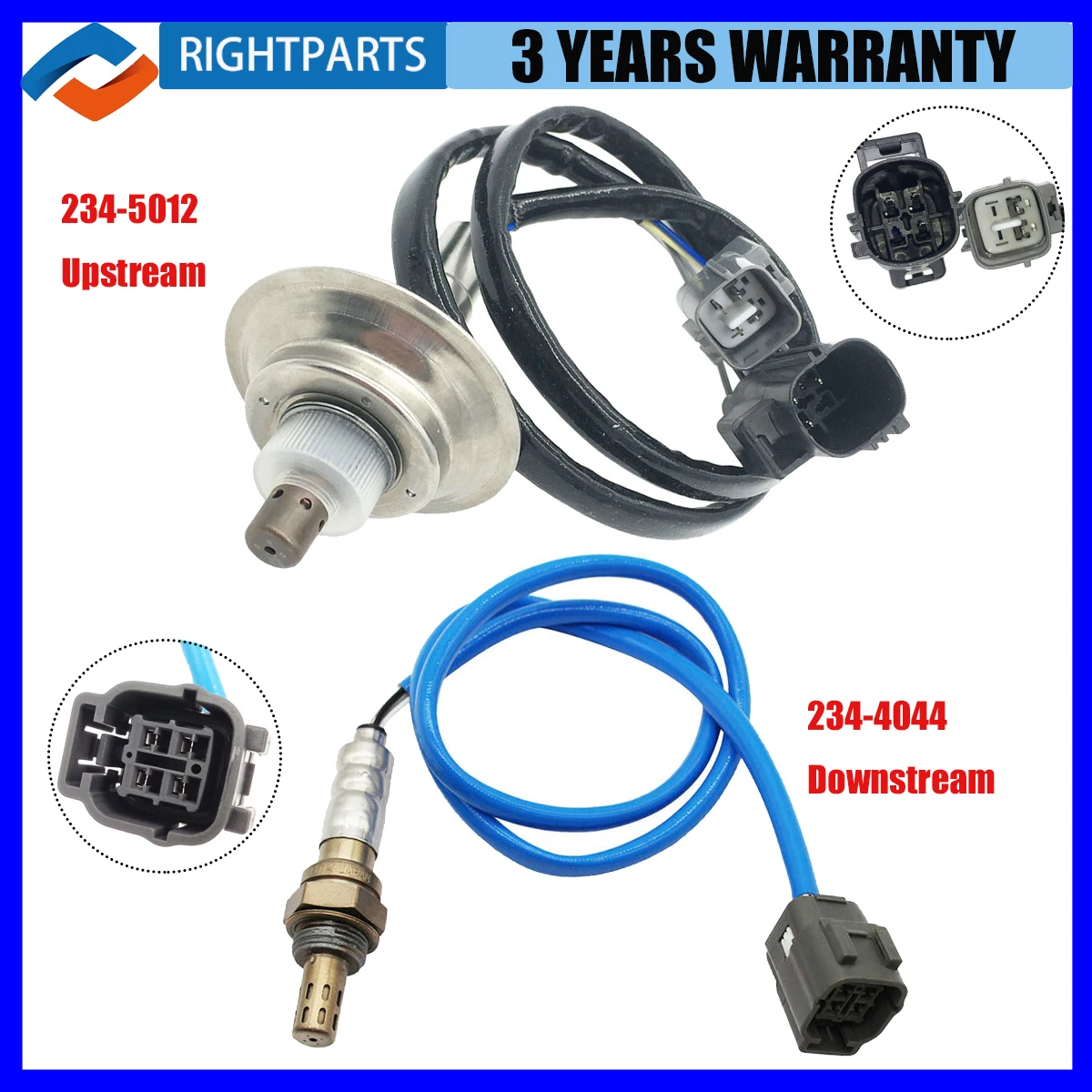 Nowy czujnik tlenu O2 Up+Downstream do Mazda CX-7 2007 2008 2009 2010 2011 2012 2.3L 234-5012 234-4044 L33L188G1E9U L33M-18-861B