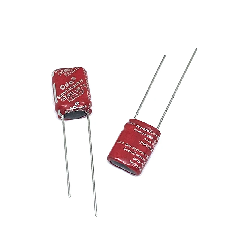 CHT Super Capacitors CDA 5.5V 0.5F CHT-5R5L504R-TWX Farrah SuperCapacitors