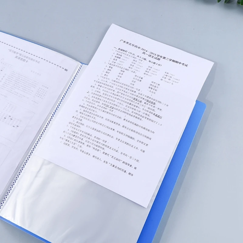 مجلد مستندات مجلد ملفات بأكمام بلاستيكية، مجلد مشروع العرض التقديمي Y9RF