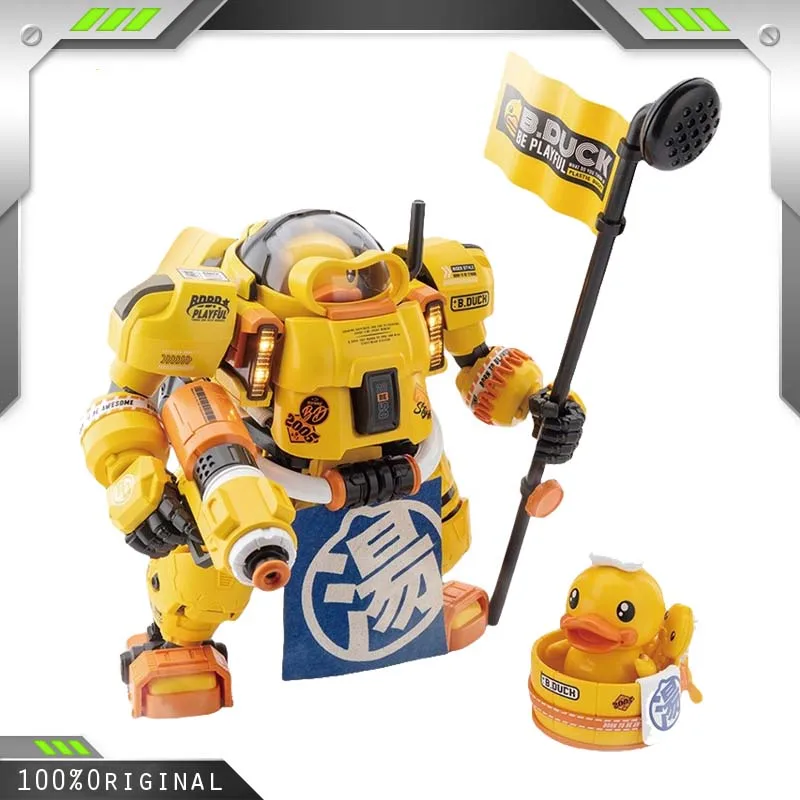 

SHENGSIJI Anime DUCK Spartak Domestic Mecha Finished Product Action Toys Figures Gift