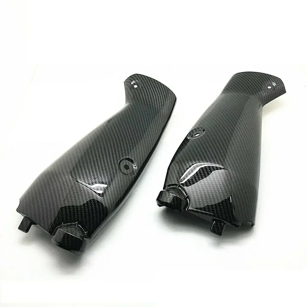 Carbon Fiber Color Front Intake Tubes Panel Fairing Cover For Yamaha YZF R1 2009 2010 2011 2012 2013 2014