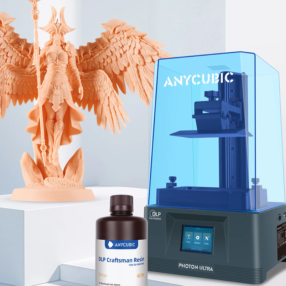 ANYCUBIC DLP Craftsman Resin More Smooth and Exquisite Long Shelf Life 3D Printing Material For DLP 3d Printer Photon Ultra