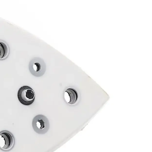 2 Pack 148x98mm Triangular Sanding Pad With 7 Holes PU Foam Nylon Backup Plate For DTS 400 REQ Sander Polishing Disc Accessories