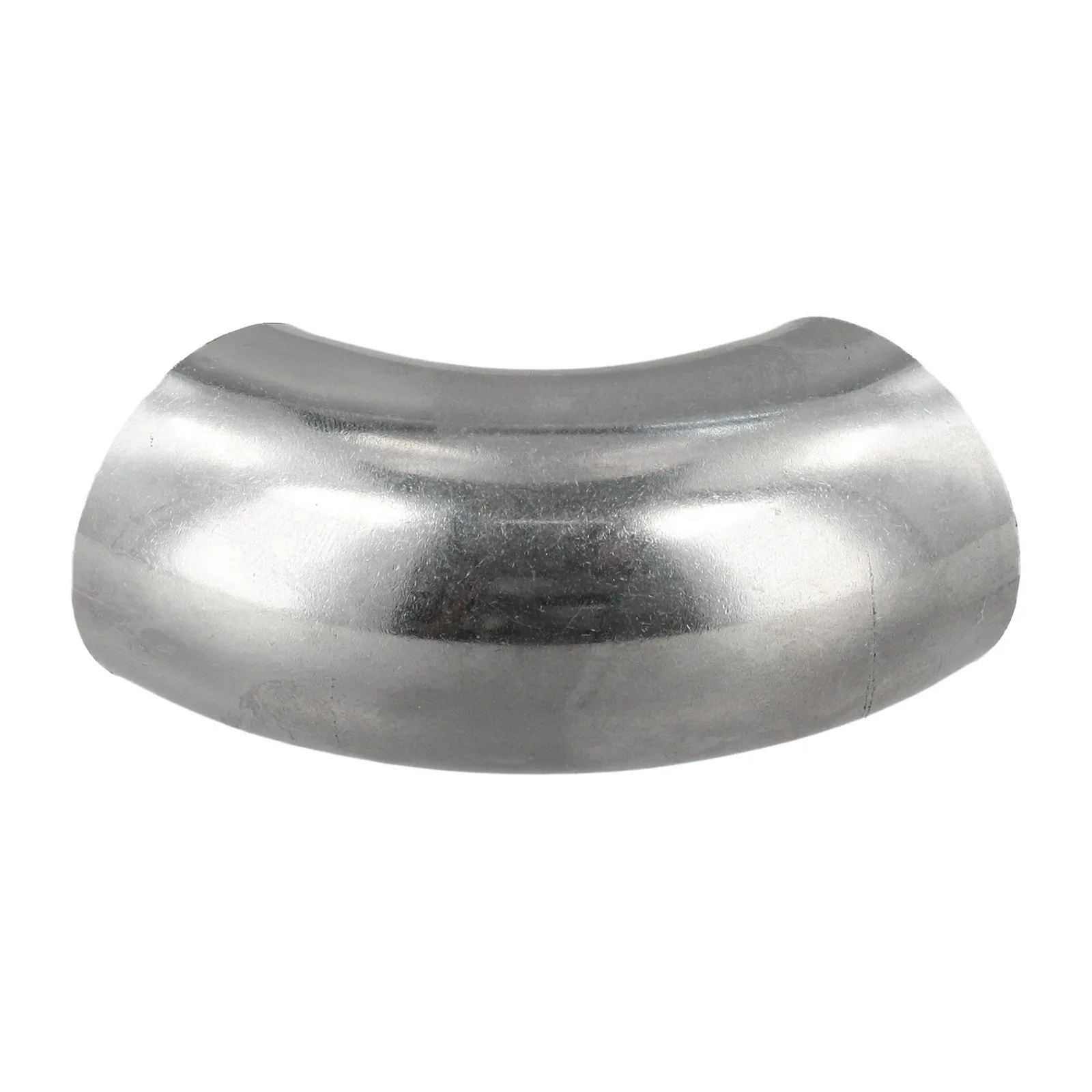 Stainless Steel 304 Pipe Elbow 90 Degree with 1.5D Radius for Exhaust Downpipe and Intake Tubes 34-102mm Diameter