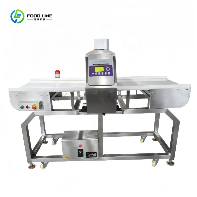 Custom High Sensitivity Snack Food Metal Detector Automatic Reject System Factory Direct for Production Line Machine