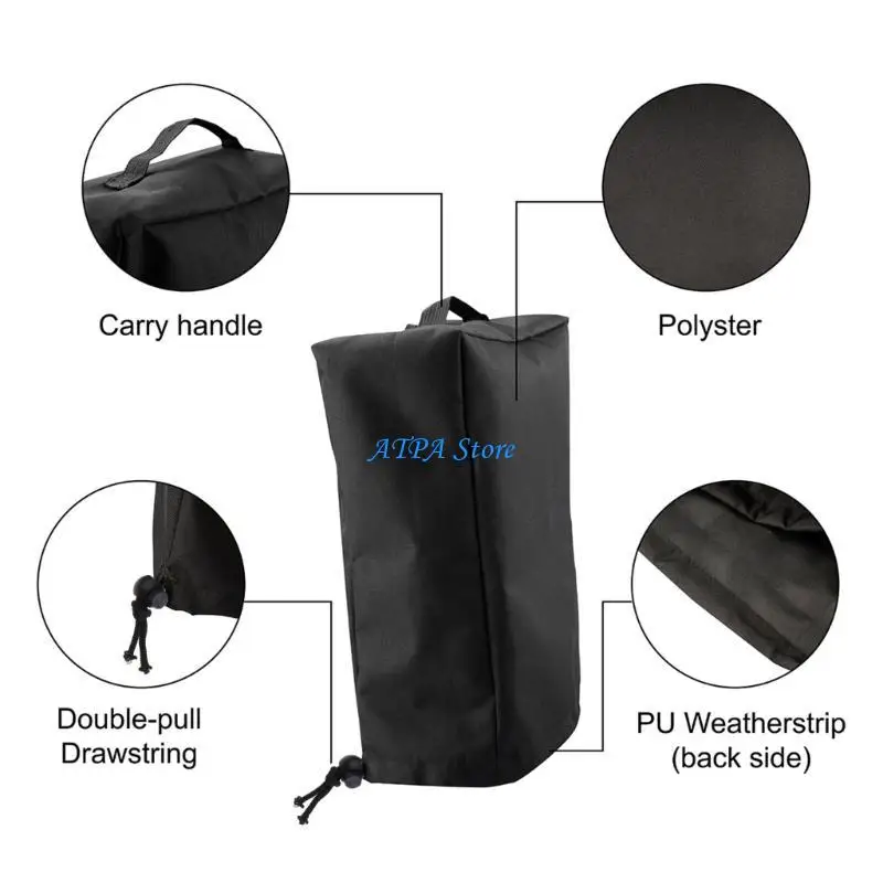 

U13C Trailer Cover RV Electric Tongue Protective Cover Cover Waterproof Dustproof Accessories
