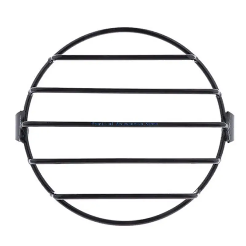 

U75E Extension Headlamp Bracket Motorcycle Headlight Fog Lamp Guard Grille Cover for