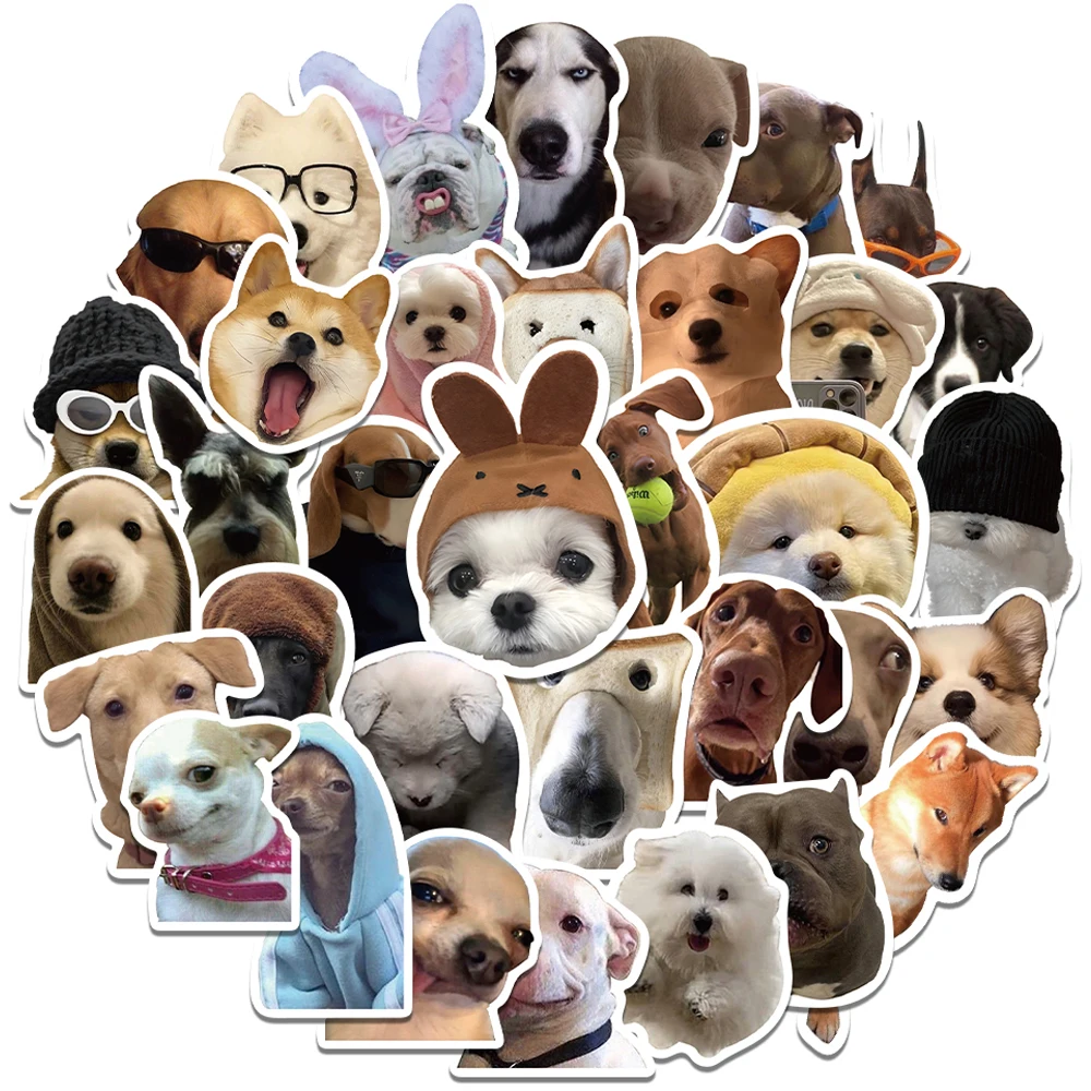 10/30/50PCS Dog Life Korean Sticker Aesthetic PVC Diary Laptop Sketchbook Children's Stationery Scrapbooking School Supplies