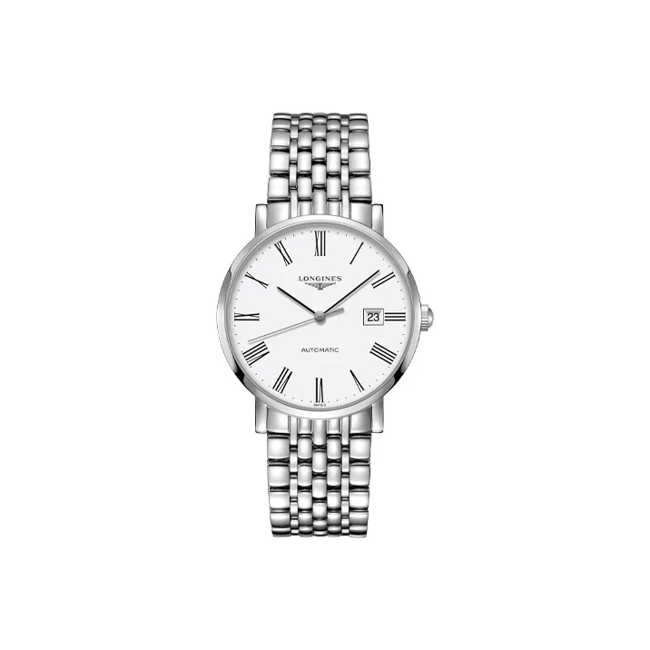 LONGINES Boya Collection Automatic Mechanical Movement Fashion Men's Watches Watch 39mm White Dial L4.910.4.11.6