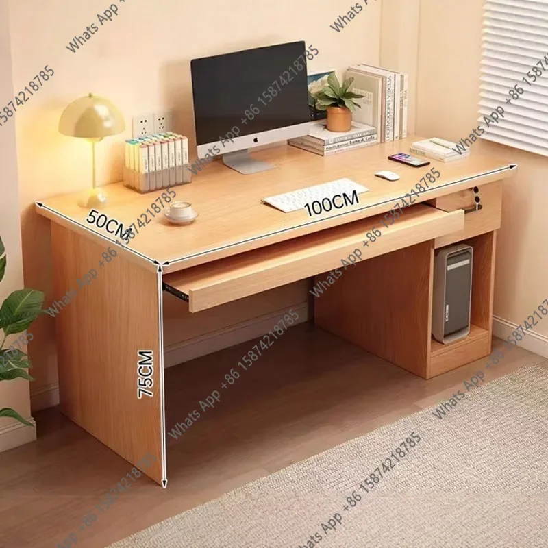 

Современные студенческие компьютерные столы N68: Прямоугольный роскошный офисный/игровой стол для ноутбука с выдвижными ящиками, мебель для спальни (Mesas De Computador)