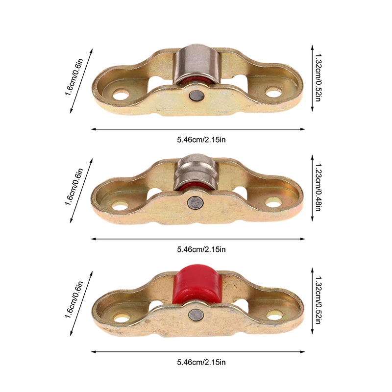 88 Type Flat/Groove Wheel Metal Doors Window Pulley Support Bottom Sliding Roller Track Hardware Accessories