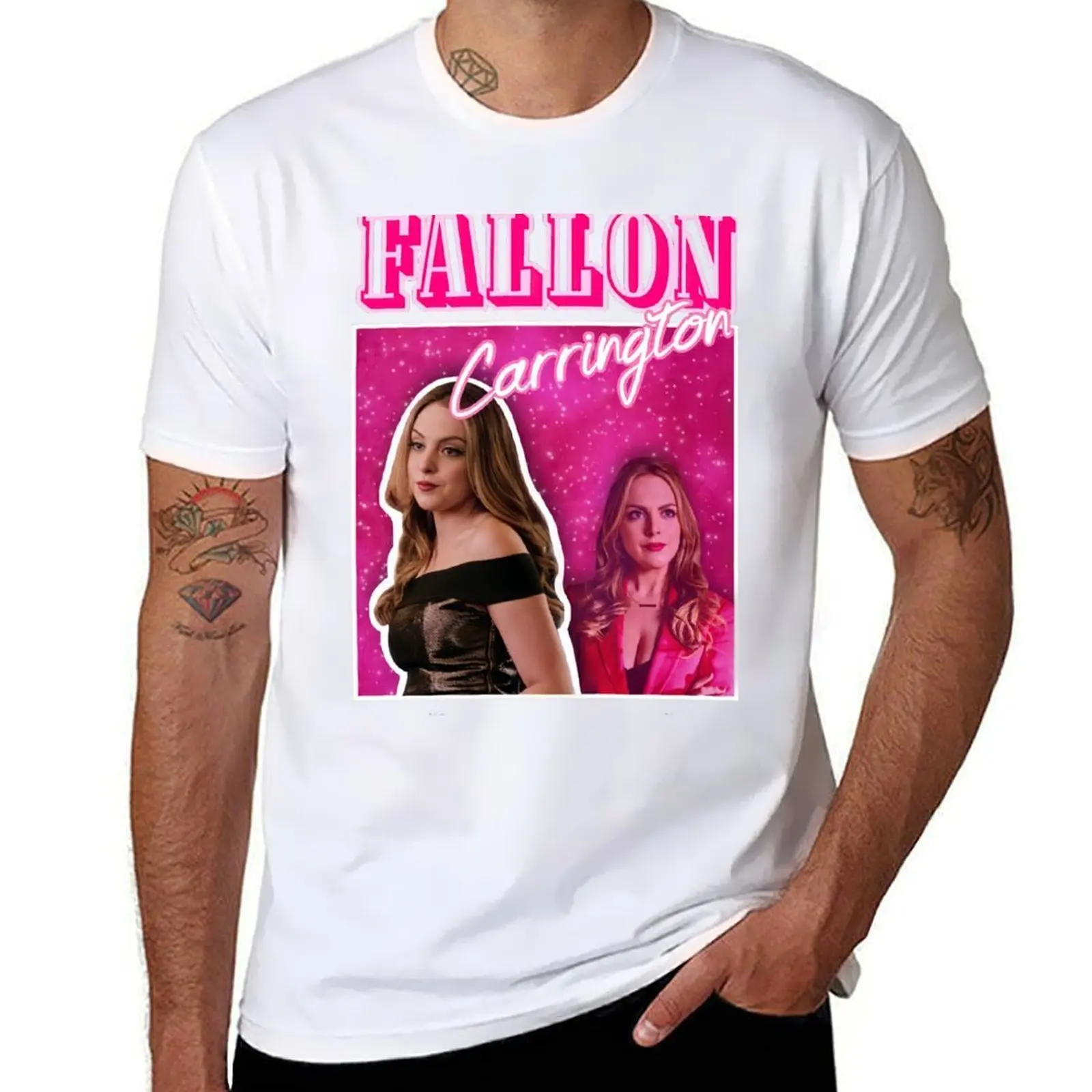 

fallon carrington 2000's aesthetic T-Shirt t shirts for man graphic tees funny t shirts cotton T-Shirt
