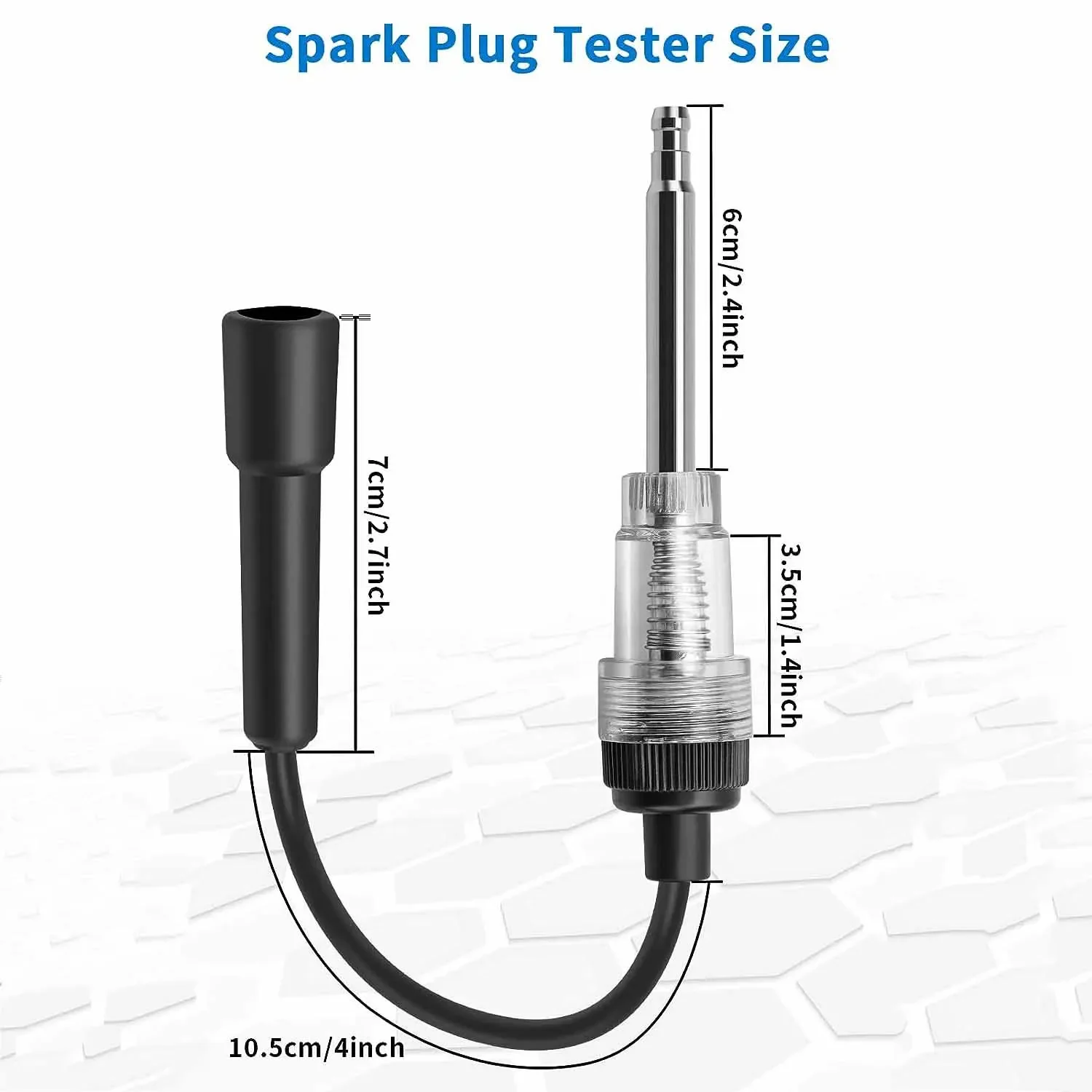 2 قطعة سيارة شرارة التوصيل تستر القلم الإشعال لفائف تستر أداة السيارات مدقق الكاشف السيارات نظام الإشعال تستر