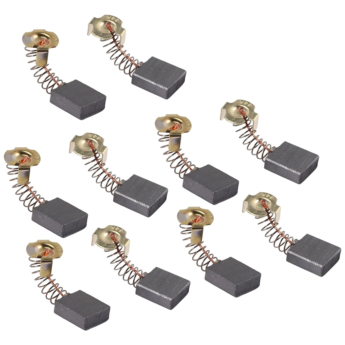 

N87R 10 Pcs Power Tool Carbon Brushes 18 x 16 x 7mm CB203 for Makita