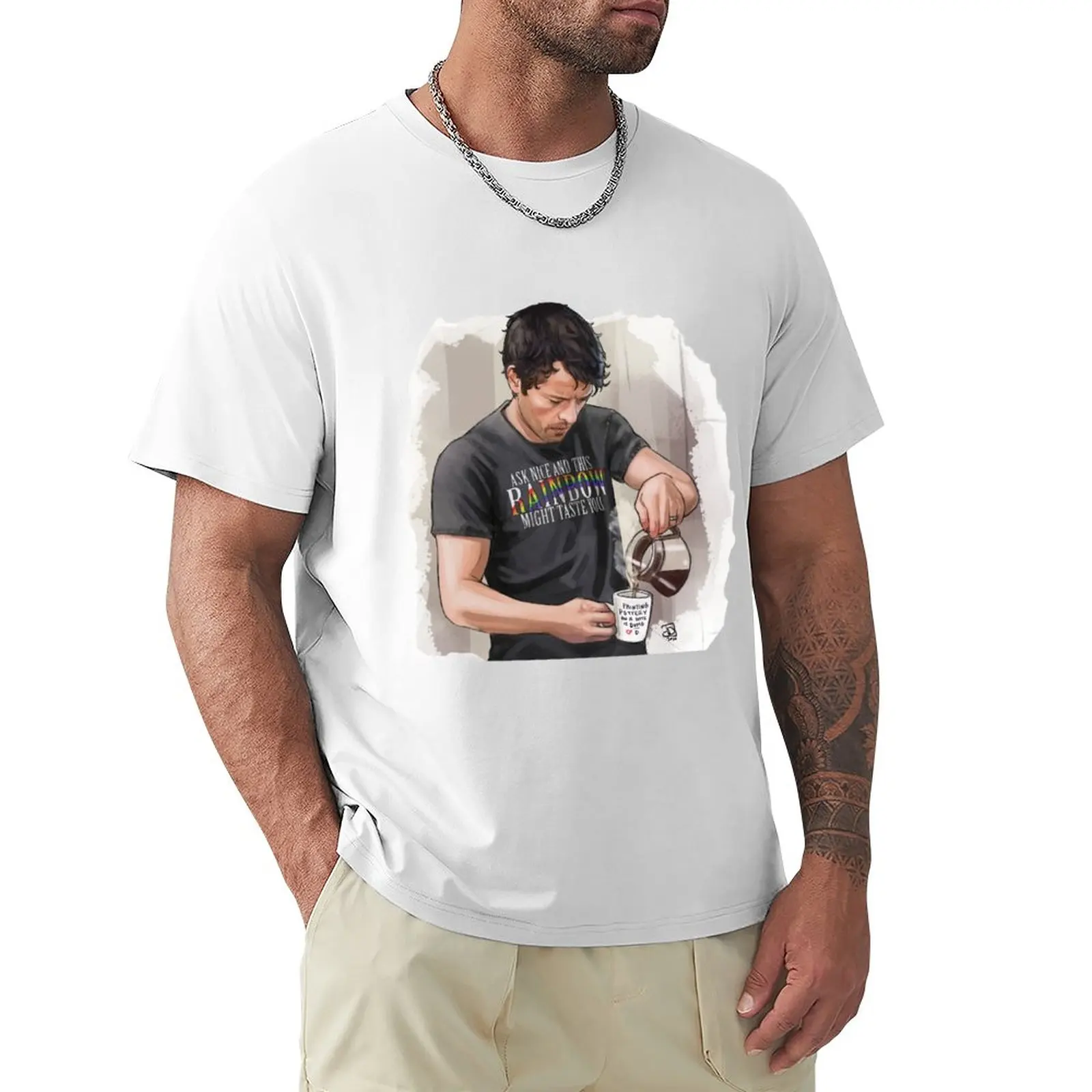 

Rainbow T-Shirt Tee shirt anime funny t shirts sports fan t-shirts mens t shirt