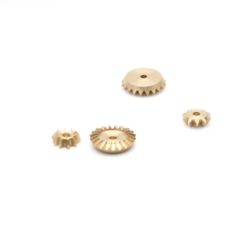 Imagen 2 del producto Engranaje cónico 1:2, 0,3 M, 10 T, 20 T, 1/2MM, transmisión de 90 grados, 10 dientes/20 dientes, modelo de coche DIY, Micro Coche