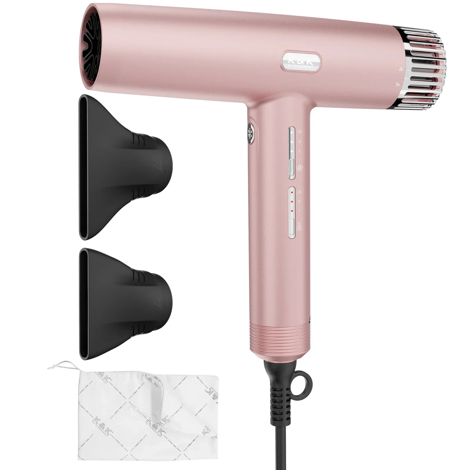 

1800WSalon Hair Dryer Ion Reverse Hair Dryer with High Speed BLDC Motor