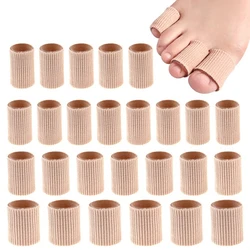 1PC New Fabric Gel Tube Bandage Finger Toe Protector Foot Feet Pain Relief Foot Care