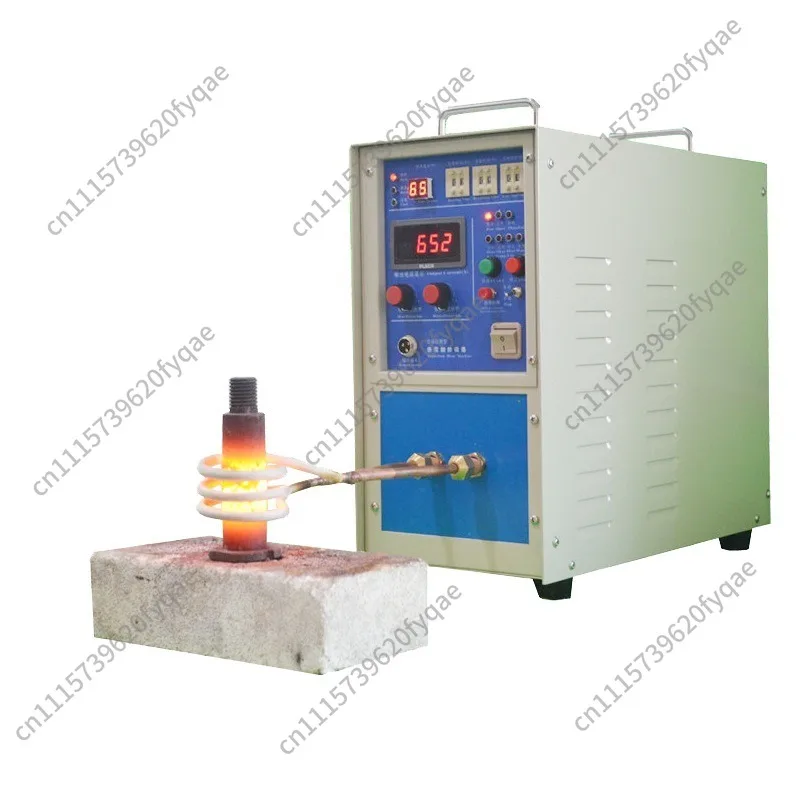 15KW High Medium Frequency Induction Heating Machine Heat Treatment Shrink Fit Metal Preheating Gear Quenching Electric Heater