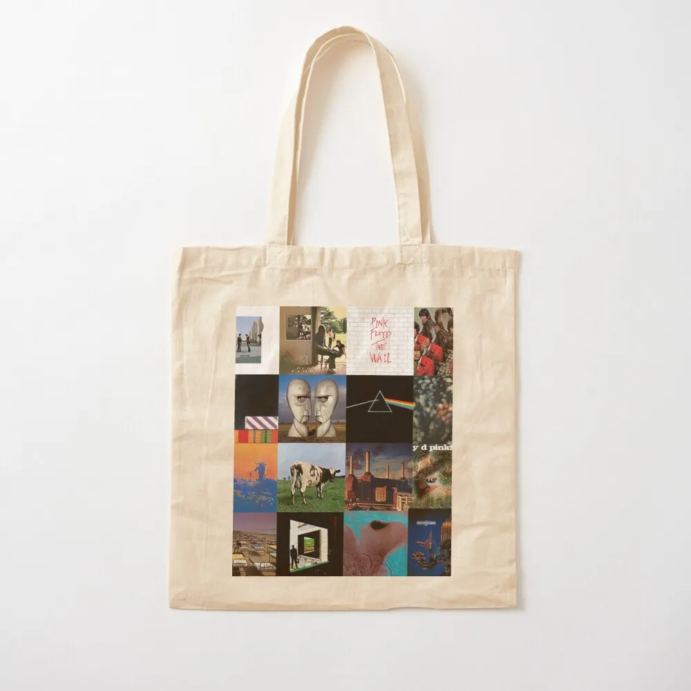 

Completed Every Album Cover PiinkFloyd || 003 Tote Bag shoping bag hand bag ladies Canvas Tote