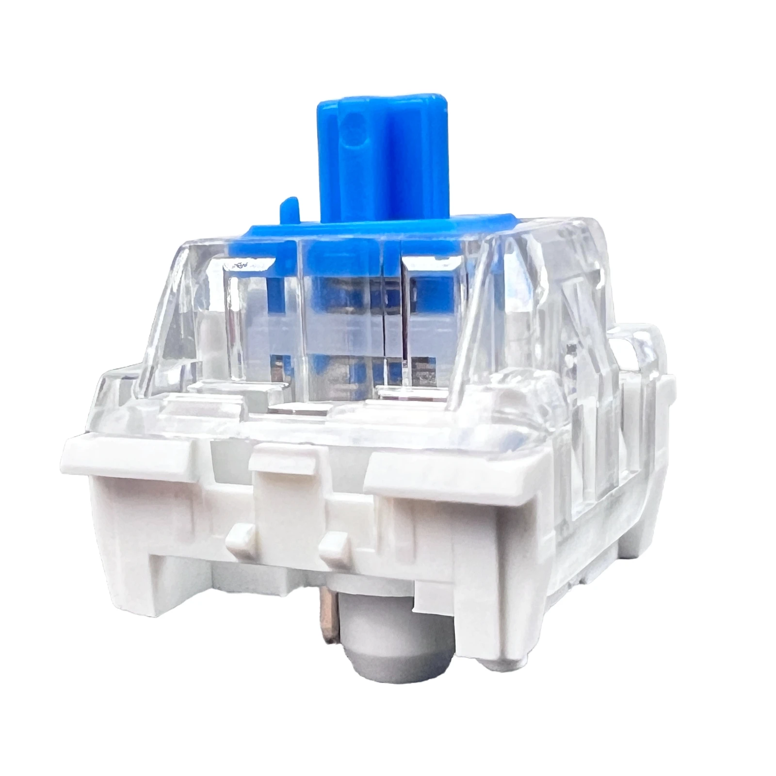 

Тактильный переключатель ZhouWang White Keycap с 3 контактами / сила срабатывания 60 г / совместим с механическими клавиатурными переключателями