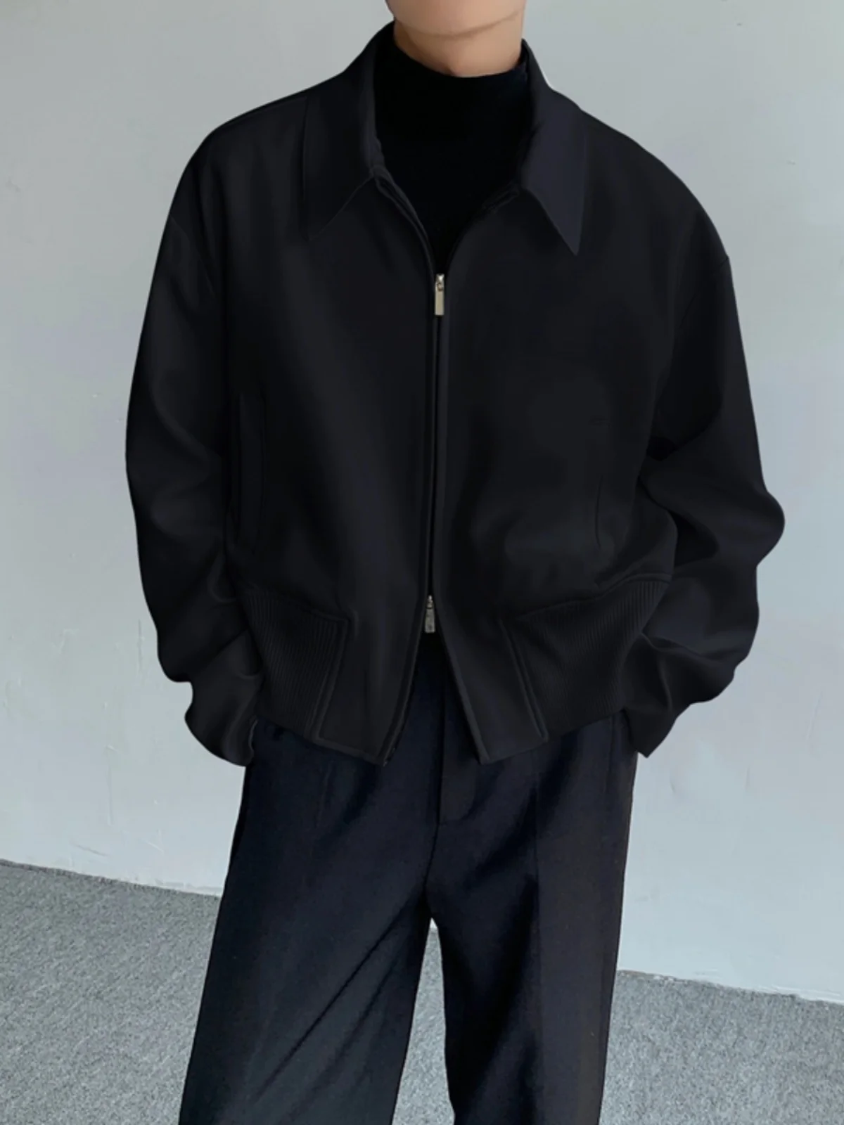 

Мужская куртка Bla Cleanfit с подкладкой на плечах, в пилотском стиле, на молнии, с декоративными элементами, весенне-осенняя, модная молодежная верхняя одежда