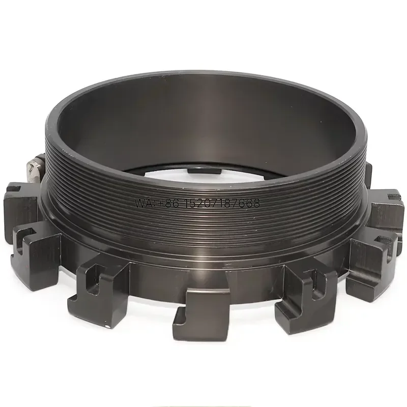 Wmwmnu for Multi Lug Iron Couplings Adapter 8 to 14 Inch Portable Large Diameter Water Pipe Fitting for Industrial and