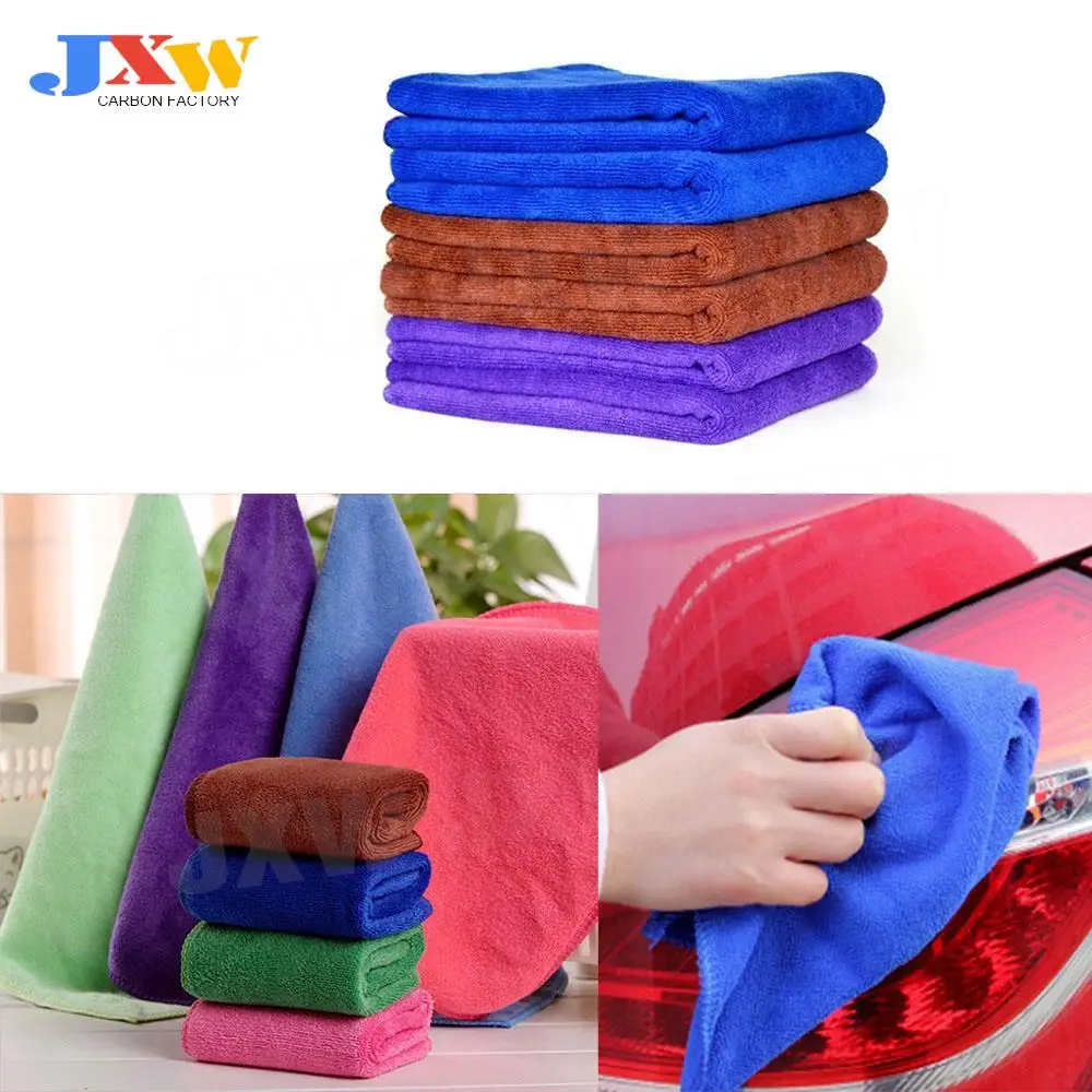 

30x30CM Car Wash Microfiber Towel Car Cleaning Drying Cloth Hemming Car Care Cloth Detailing Car Wash Towel For Car