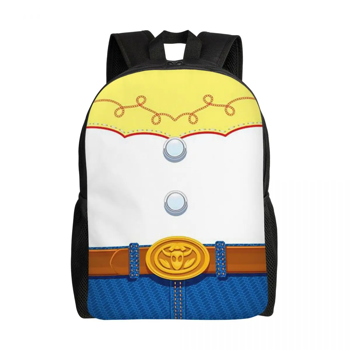 Custom Toy Story Jessie's Cowgirl Outfit Travel Backpack Men Women School Computer Bookbag College Student Daypack Bags