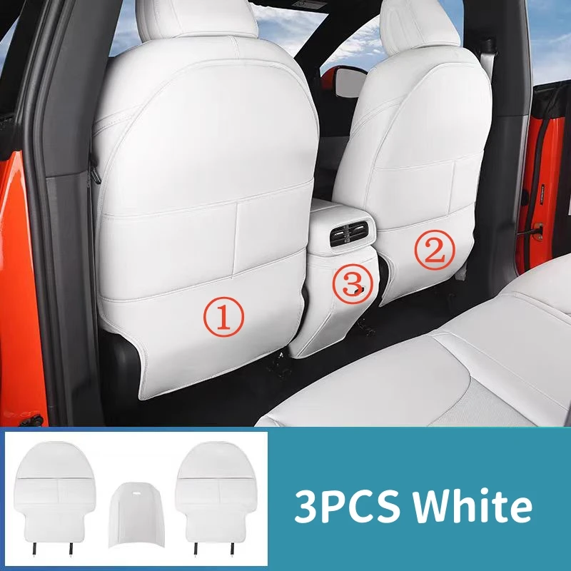 

Для Xpeng G6 2026 2025 2024 2023, кожаная защита спинки сиденья, коврик для сиденья на заднее сиденье, водонепроницаемый подлокотник, защита от ударов