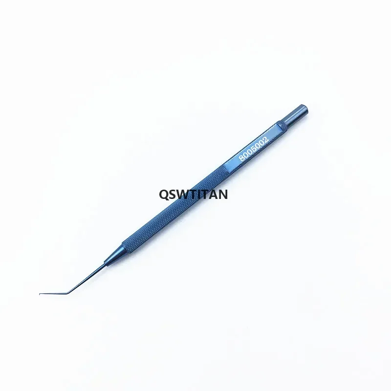 Strumento oftalmico con gancio manipolatore Lester IOL in lega di titanio 1 pz