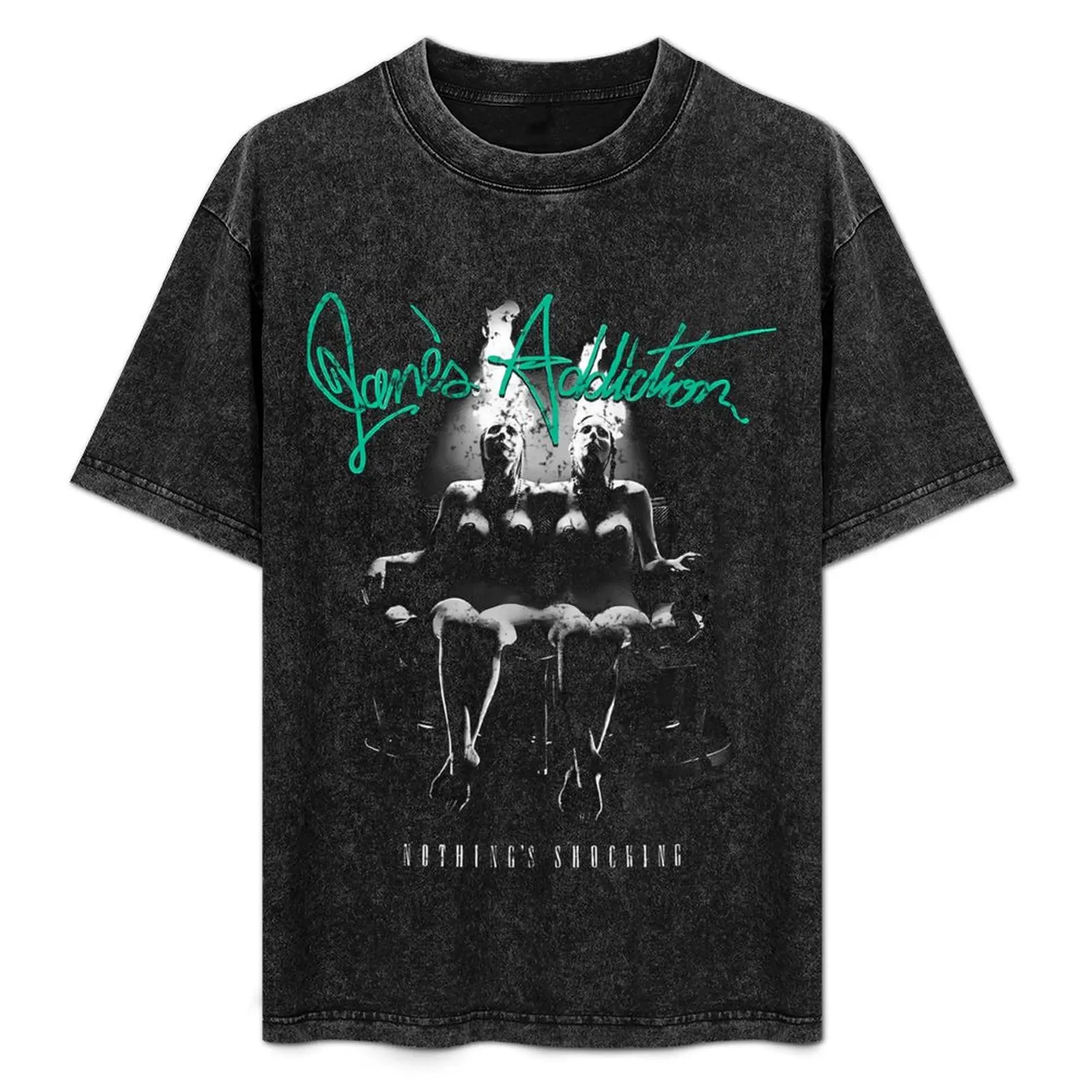 

Jane's Nothing's Shocking- Jane's Rock Vintage T-Shirt Anti-Perspiration Workout Top