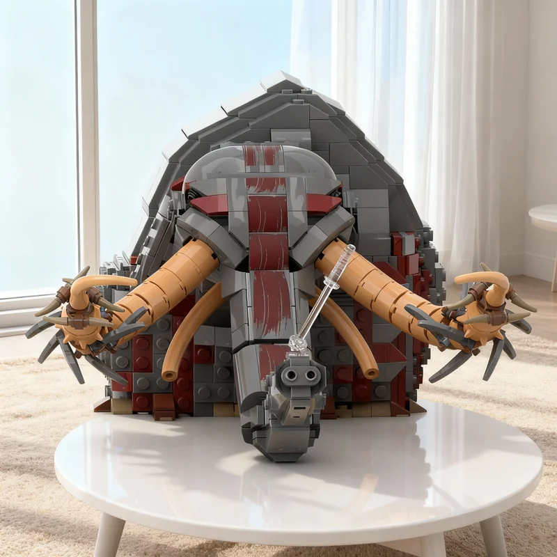 

661 деталь MOC Конструктор «Властелин колец»: Олифаунт (модель для сборки), строительные блоки, рождественские подарки, игрушки