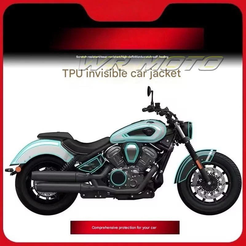 Anti-Yellowing TPU Invisible Body Paint Protection Film Anti-Corrosion Sticker Fit For BENDA Dark Flag 950
