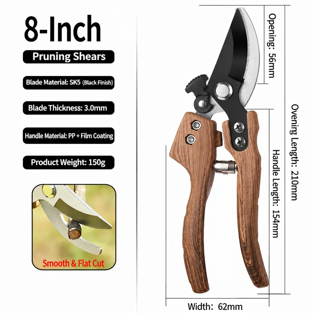 노동 절약형 정원 가지치기 가위, 날카로운 가지 절단기 - Gardening Tools Sharp 리뷰 및 가격