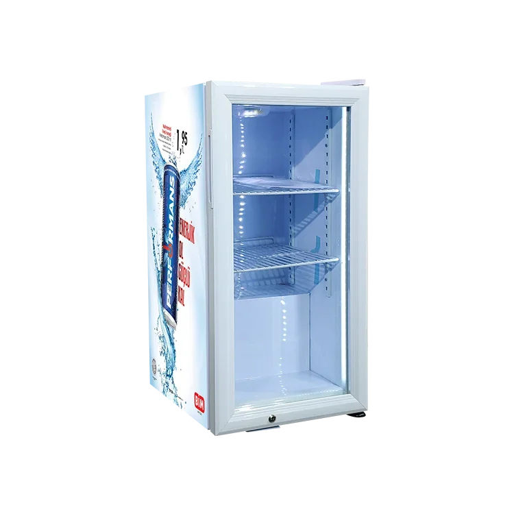 Meisda SC40 40L Single Glass Door Medical Beverage Display Small Mini Refrigerator