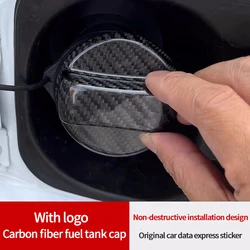 Carbon Fiber car fuel tank cap decoration For For Audi B9 8S 8W 4M S4 S5 S7 C8 A7 4K A8 D5 S8 TT TTS TFSI RS3 Q8 SQ8 accessories