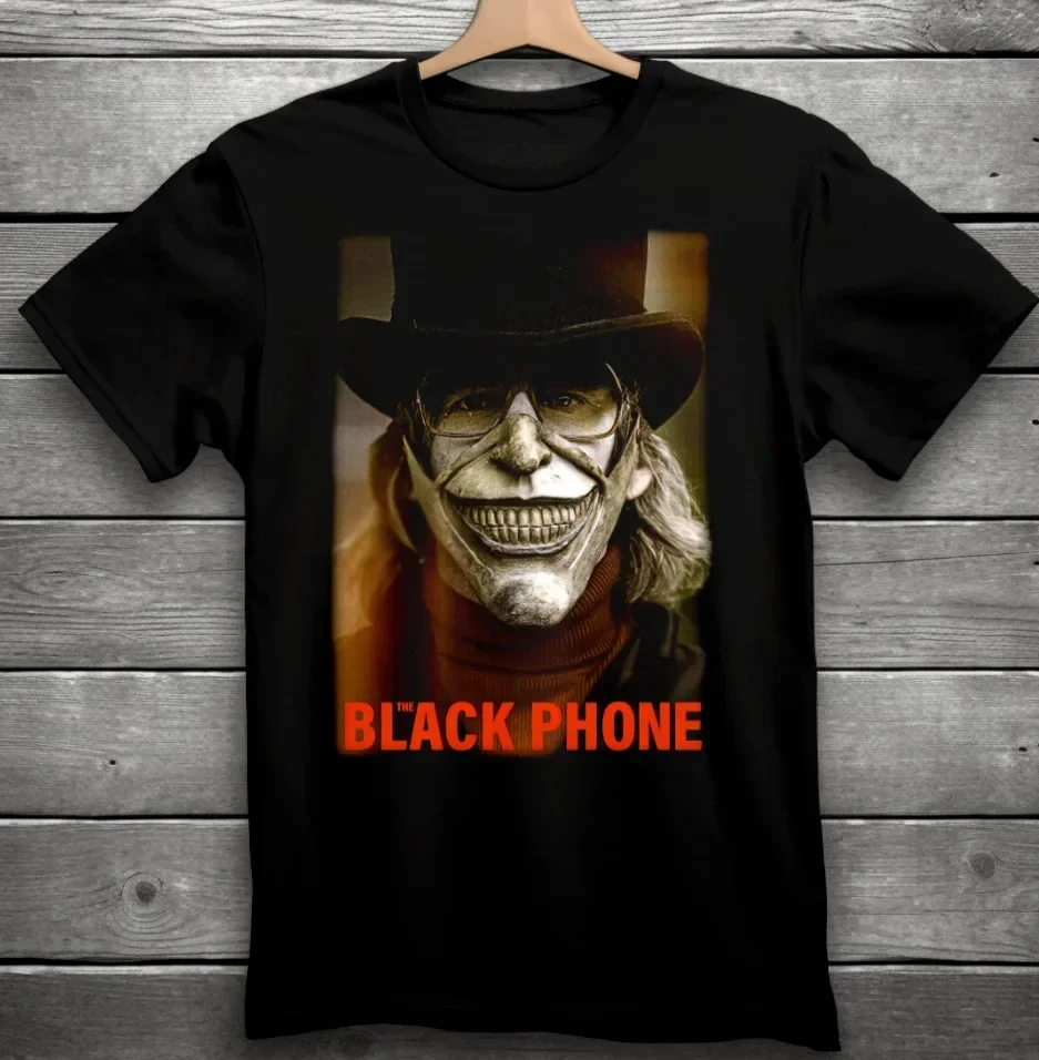 

The Black Phone Horror Movie T-shirt Black Ethan Hawke