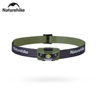 Naturehike Camping Headlamp Outdoor Portable Ultralight LED Lights IP66 Waterproof Dust Fishing Head Light Brightness Adjustable