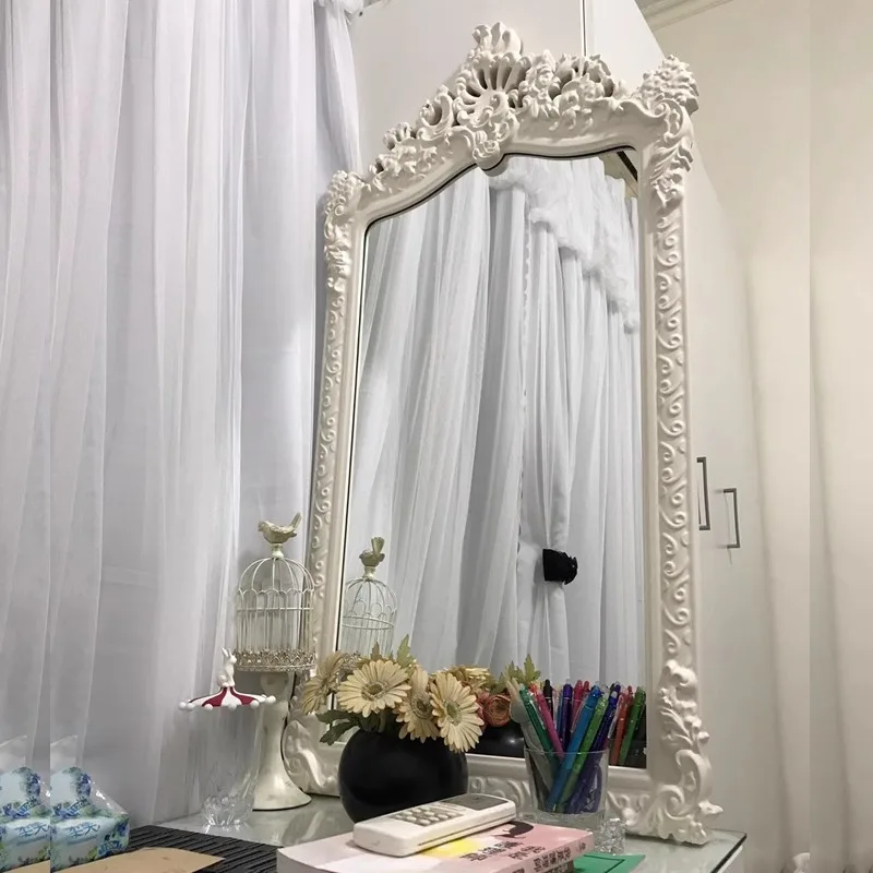 

Big Living Room Mirrors Full Body Floor Vintage Design Luxury Mirrors Full Body Bedroom Princess Espejos De Piso Room Decoration