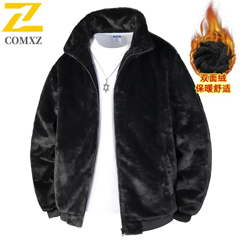 

COMXZ Men Jacket Casual Stand Collar Outdoor Riding Windproof Motorcycle Jacket Street Fashion Lightweight Autumn New Clothing