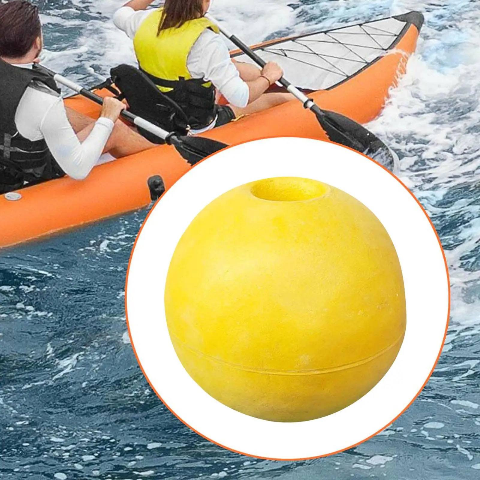Marker Buoys for Fishing Marker Buoys Crab Trap Floats Kayak Stabilizers for Boat Swimming Pool Trail Dock Crabbing Skiing - view 5