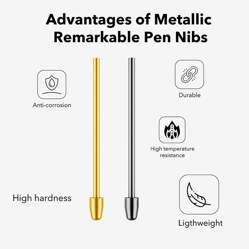 SR-メタルペン先/チップ交換用チップ、リマーカブル 2 用、リマーカブル ペン先、マーカー 1/2 スタイラス マーカー ペン プラス用