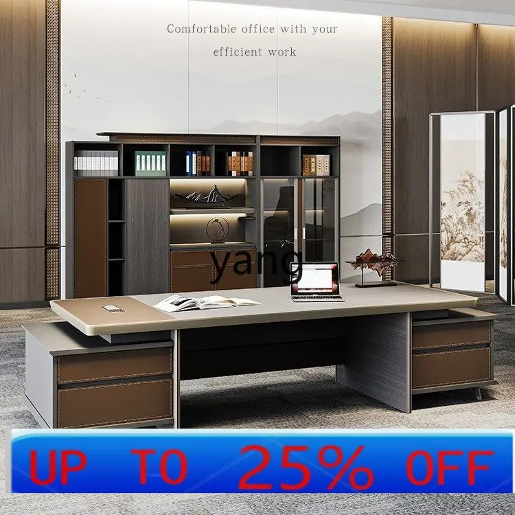 

Новый китайский офисный стол LMM для руководителя, мебель для офиса