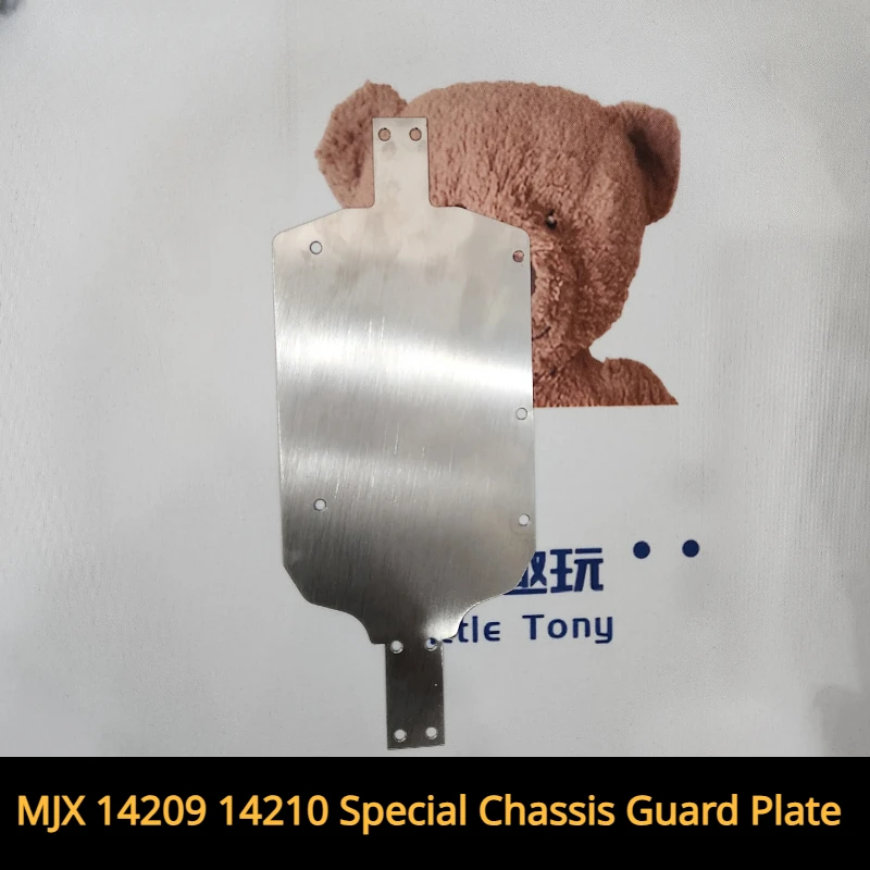 MJX 14209 14210 RC Car Parts Brushless Remote Control of High-speed Car Metal Chassis Guard Plate OP Modified Parts Model