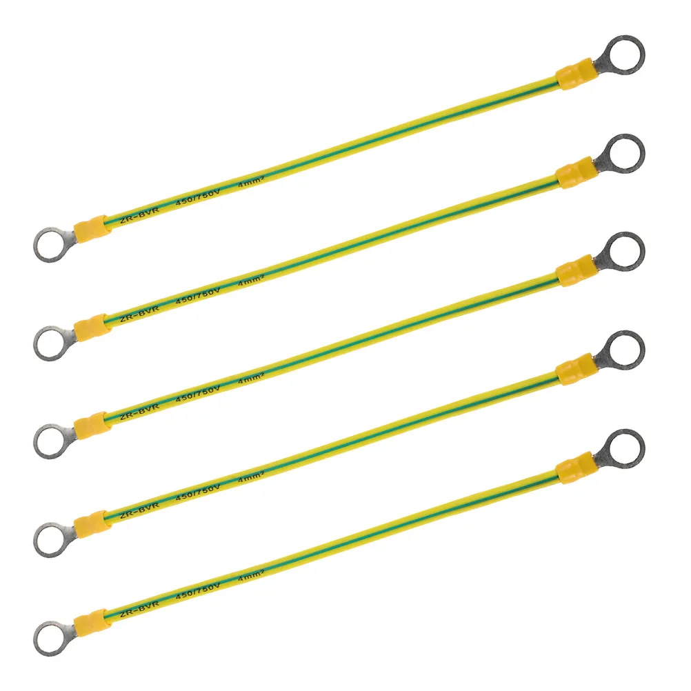 

Комплект из 5 автомобильных соединительных кабелей: сверхпрочные заземляющие ремни, плетеные медные заземляющие кабели-ремни, надежные заземляющие провода для автомобиля