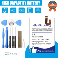 DaDaXiong 6300mAh Vkworld S8 Replace Battery For Vkworld S8 MTK6750T + Free Tools