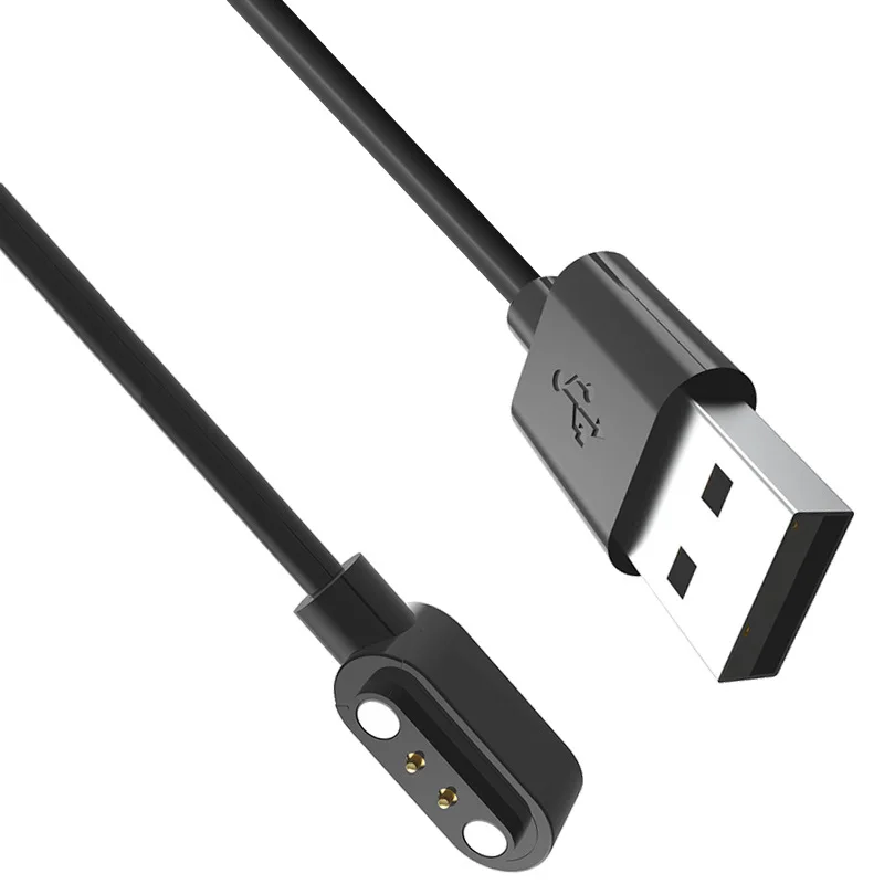 قفص الاتهام مهايئ شاحن Smartwatch USB كابل شحن سلك شحن الطاقة ل Zeblaze Stratos 4 الرياضة ساعة ذكية الملحقات