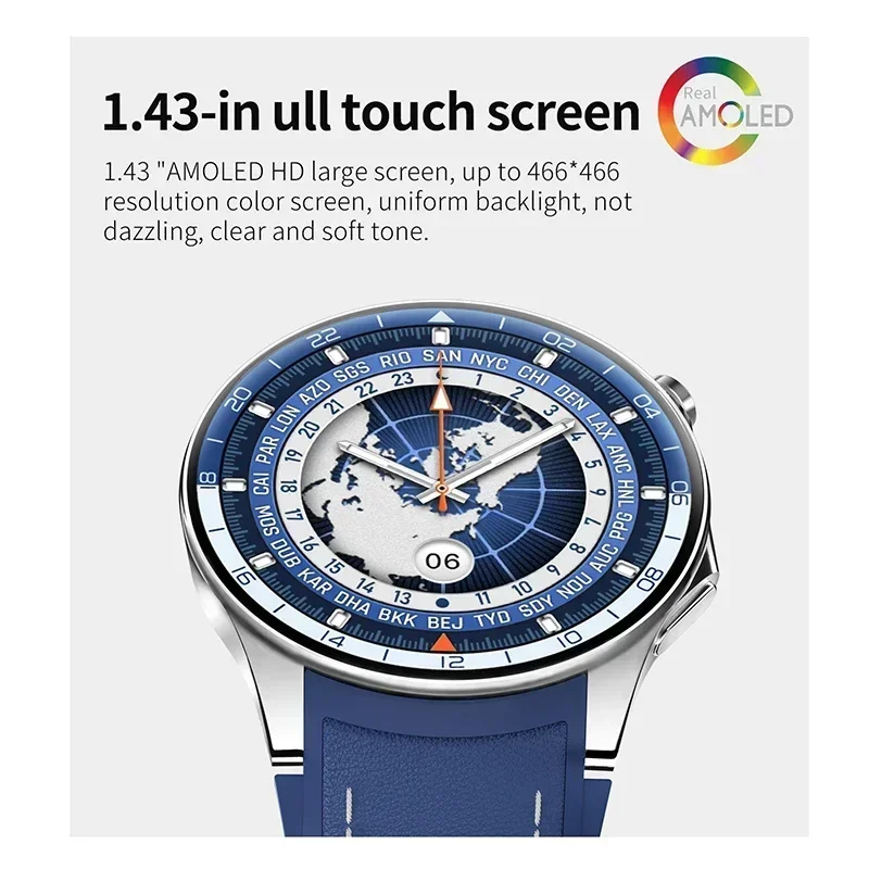 2024 New Watch X Smart Watch - 4G Memory, Music & Video, Bluetooth Call, Waterproof, for Android & IOS